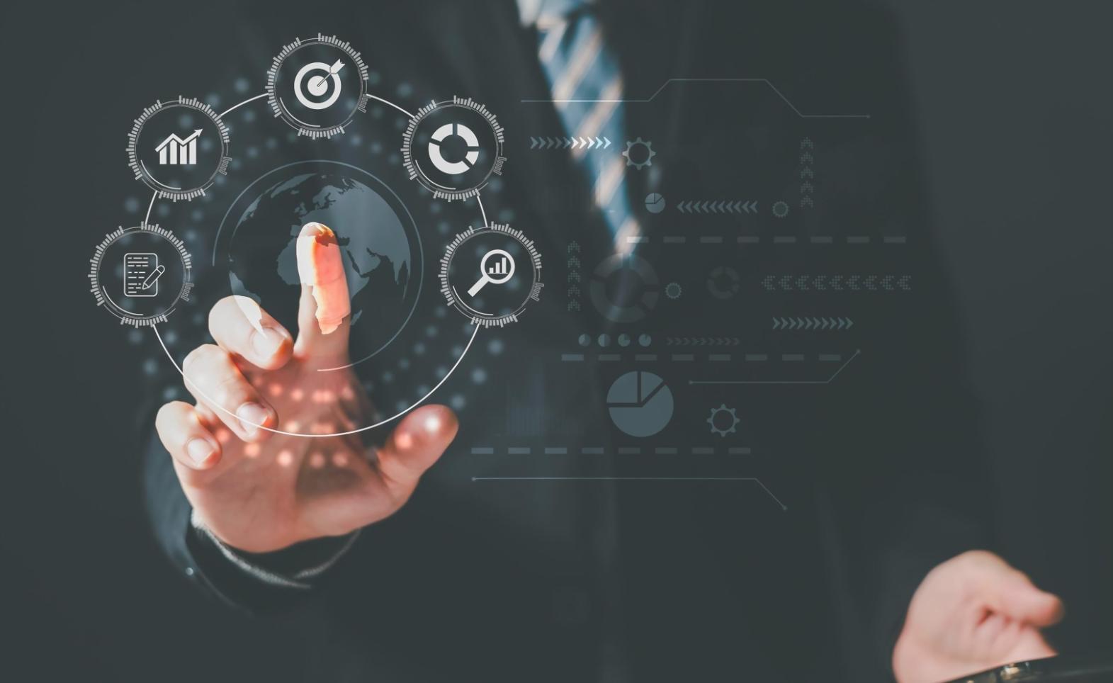 革新的な技術開発の様子